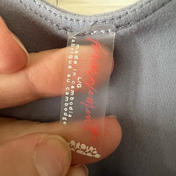 Free People Never Better Runsie Romper - Size L - NWT - Picture 7 of 8